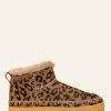 Chaussures laidback london | Nyuki Crochet Pull On Bottine Moka Leopard