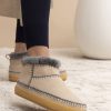 Chaussures laidback london | Bottines A Enfiler En Crochet Nyuki En Daim Sable